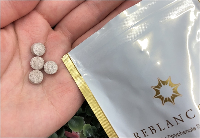 開始服用「麗白朵防曬口服錠」